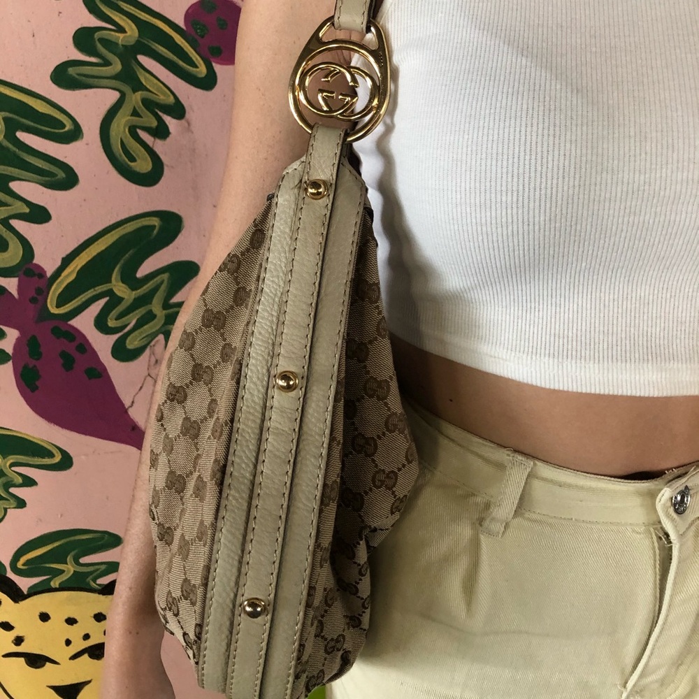 Vintage Gucci Hobo Shoulder Bag - Picture 3 of 11